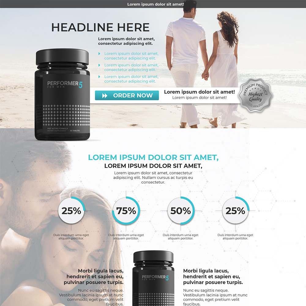 Design, Copywriting, Programming Service for Digital Marketers